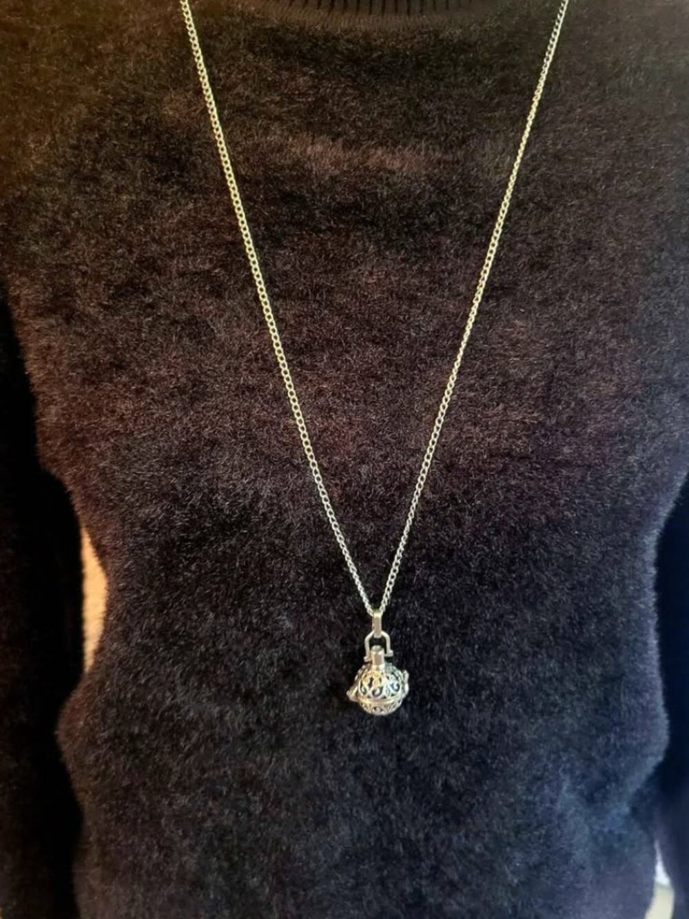 Harmony Chime Ball Pendant Necklace